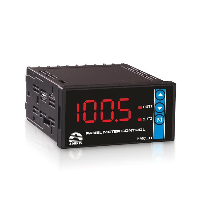 نمایشگر پانل میتر آدونیس 10-0 مدل PMC-H با یک رله خروجی 180~240 VAC 4-20ma