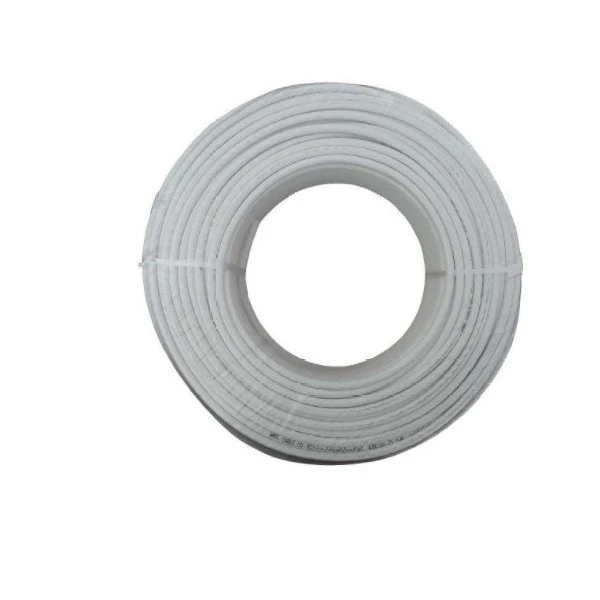 کابل COAXIAL روکش تمام مس شیلددارسایز 4/5c*2v*75OHM تیپ RG6U صنایع سیم و کابل پیو